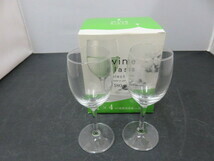 未使用 wine glass selection ワイングラス 4個セット コップ グラス