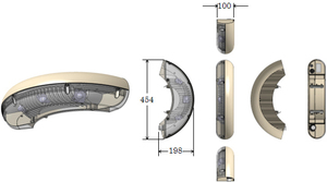  unused goods IWASAKI rock cape E7001SA1 LED light crime prevention light lighting light 