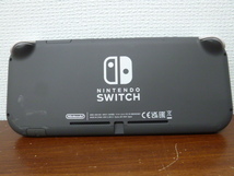 Nintendo Switch Lite グレー HDH-001 ニンテンドースイッチ ライト 簡易動作確認済 初期化済 任天堂 本体のみ 激安1円スタート_画像6