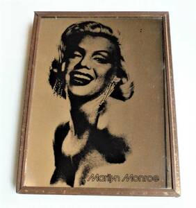 ☆マリリン・モンロー MARILYN MONROE スタンドミラー/卓上鏡/置物★20.5cm×15.3cm★