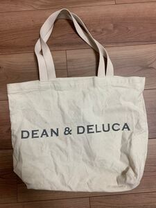 値下げ 送料無料 匿名 DEAN&DELUCA ディーン&デルーカ トートバッグ 白 ディーンアンドデルーカ エコバッグ