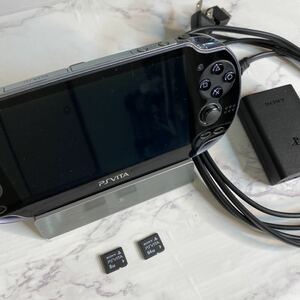 「PlayStationVita クリスタル・ブラック Wi-Fiモデル PCH-1000 ZA01」