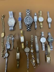 1円〜 SEIKO セイコー 腕時計 16本 まとめ売り 中古品