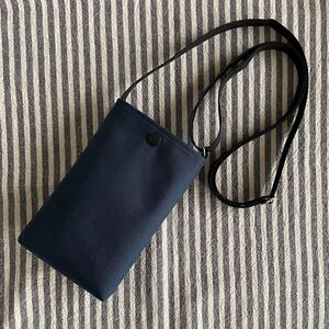 ハンドメイド ミニポシェット サコッシュ スマホポーチ コーデュラナイロン