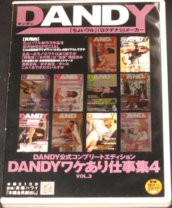 DANDY 公式コンプリートエディション DANDYワケあり仕事集４ VOL.3