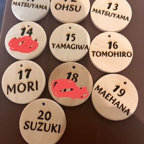 名入れキーホルダー・オーダー 3.5cm