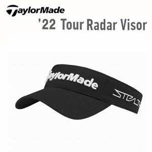 ** TaylorMade 2022 * Tour Radar Visor ~ visor black new goods **