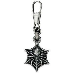 GUARDIAN BELL　Zipper Pulls 「Spider＆Web」 (ジッパーホルダー スパイダー＆ウェブ