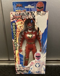 [ unopened ] Bakuryuu Sentai Abaranger aba red sound warrior * unopened, but, box . scratch equipped.