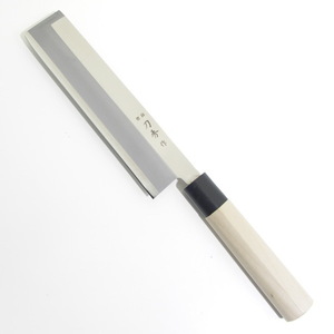 刀秀作　角型薄刃（左利き用）１９５ｍｍ　モリブデンバナジウム鋼　ＦＣ３７６　和包丁　家庭用