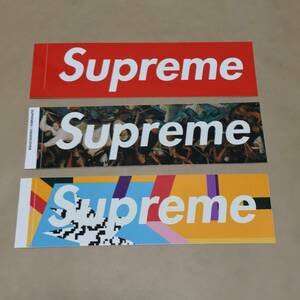 新品　Supreme box logo Sticker / シュプリーム ボックス ロゴ ステッカー シール 　3種セット