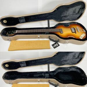 Hofner Bass ヘフナーベース バイオリンベース ドイツ製 ヴァイオリンベース ハードケース付 H64/VB-R 楽器 レフティ 左利き用 