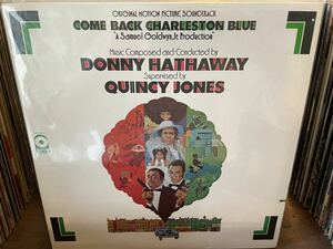 DONNY HATHAWAY COME BACK CHARLESTON BLUE OST LP US ORIGINAL PRESS!! QUINCY JONES「LITTLE GHETTO BOY」収録