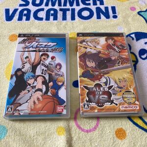 PSPソフトセット 黒子のバスケ テイルズオブ バンダイ