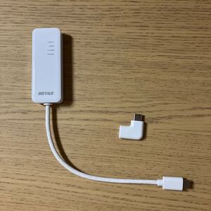 【本体のみ】LAN変換アダプタ Type-C オス→メス LAN LUA4U3CGTEWH