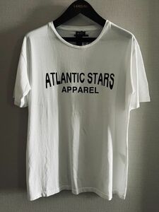 1172】新品【Atlantic Stars / アトランティックスターズ　L　アパレルライン　春夏モデル　ショートスリーブＴシャツ　クルー】ホワイト