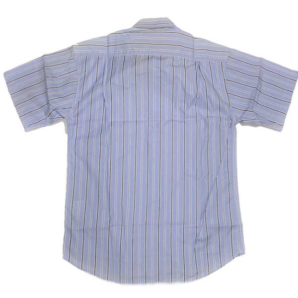 [並行輸入品] Timberland ティンバーランド ストライプデザイン S/S 半袖 カジュアルシャツ (ブルー)