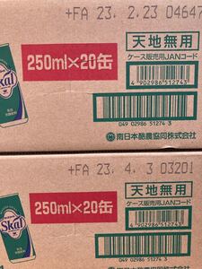 愛のスコール(炭酸飲料)250ml 2ケース40本