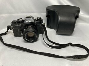 RICOH リコー フィルムカメラ XR-500 + XR RIKENON 1:2 50mm レンズ シャッター・巻き上げOK 露出計未確認 中古[15725