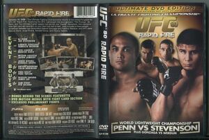 #3495 中古DVD ●輸入盤 UFC 80 RAPID FIRE ULTIMATE DVD EDITION 格闘技