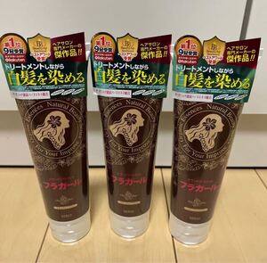 新品 フラガール カラートリートメント ナチュラルブラウン 250g 3本