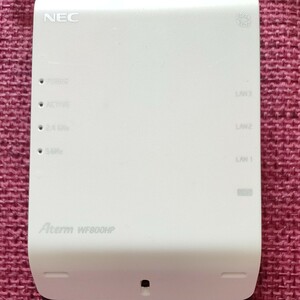 Wi-Fiホームルーター NEC Aterm WF800HP PA-WF800HP