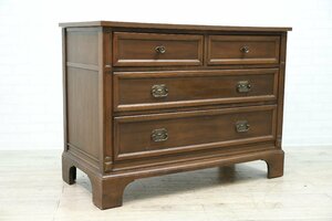 #[F0639]* beautiful goods * America made *AMERICAN DREW* chest *3 step chest * arrangement chest of drawers * storage chest *