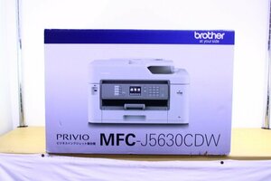 ★未使用 brother ブラザー MFC-J5630CDW ビジネスインクジェット複合機 プリンター A3対応 ホワイト/白【10738593】