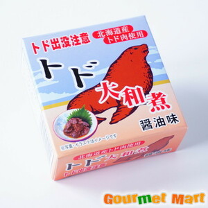 【北海道グルメマート】北海道限定品 北海道産トド肉使用 トド大和煮 缶詰 70g