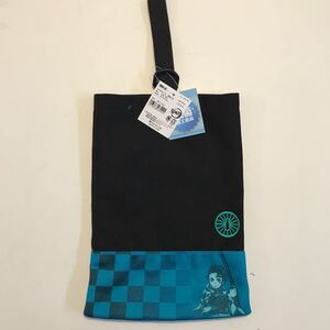 新品未使用 鬼滅の刃 上履き袋 上履き入れ シューズケース シューズバッグ 入学準備 炭治郎