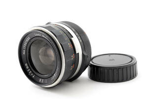 【人気の35mm 珍品】 SOLIGOR ソリゴール　35mm F2.8　カメラ　レンズ　ミノルタSR用　動作品　同梱可能　#6364