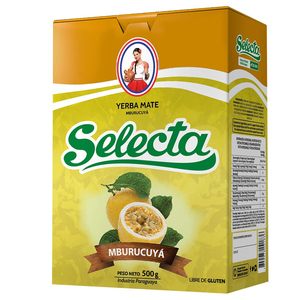 グリーンマテ茶(パッションフルーツ)セレクタ SELECTA YERBA MATE MBURUCUYA 500g