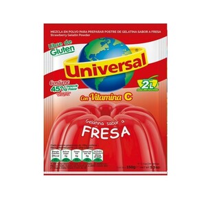  strawberry jelly. element universal 150g GELATINA UNIVERSAL FRESA gelatin strawberry 