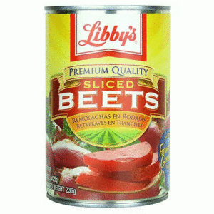 【送料無料】リビー　スライスビーツ 236g (内容総量425g)×24個　LIBBY'S SLICED BEETS（赤かぶ・ビート）非常食　保存食　長期保存