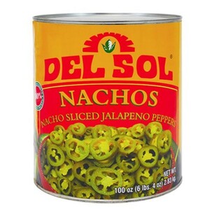 ハラペーニョスライス 缶詰 DEL SOL NACHOS 794g(固形量471g) 缶詰　セット 非常食 保存食 長期保存