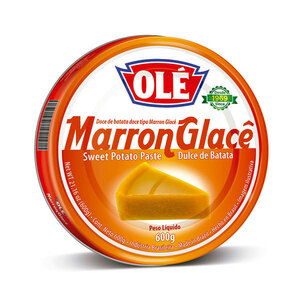 OLE マロングラッセ(スイートポテト) オレ 缶 600g　OLE MARRON GLACE 600GR 非常食 保存食 長期保存