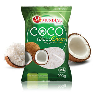 ココナッツロング 200g MUNDIAL foods coco ralado grosso