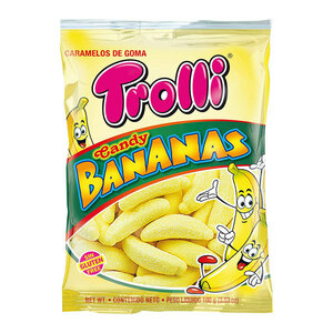 トローリ キャンディバナナ　100ｇ　TROLLI CANDY BANANAS 100GR