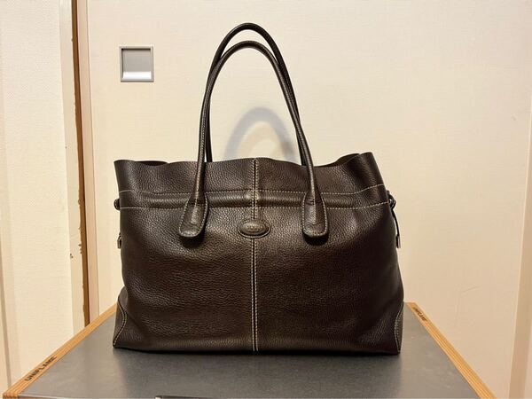 TOD'S トッズ WAVE BAG ウェーブ バッグ レザー 2WAY