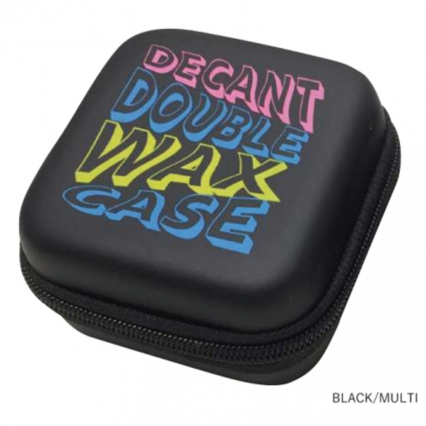 デカント デキャント (DECANT) ダブルワックスケースサーフワックス2個入り/BLACKMULTI amazon 溶けない ベース sticky bumps