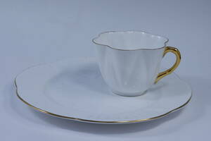  Sherry Lee jensi- cup & snack plate snack set Shelley "Regency"