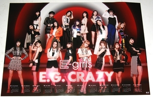 б2 カレンダーポスター [E-girls E.G.CRAZY]