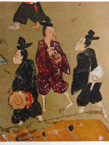 Landschaft in und um Kyoto Screen Banzai, Äußerst seltenes großformatiges Kunstbuch, Nagelneu mit hochwertigem Rahmen, Mai, Malerei, Japanische Malerei, Person, Bodhisattva