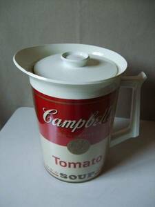 1970s Vintage Campbell's TOMATO soup /Pitcher キャンベル トマトスープ　ピッチャー/ジャグ　ビンテージ 中古品　アンディ・ウォーホル