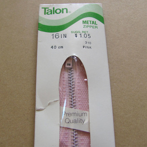 1970年代 Talon Zipper タロンジッパー デッドストック Made In Usa アメリカ製 ビンテージ レアジーンス シャツ パンツ 補修用 23