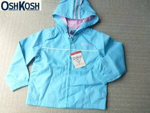  new goods Oshkosh (OSHKOSH) ** light blue parka jacket 100