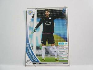 WCCF 2016-2017 EXTRA 白 ロン ロベルト・ツィーラー　Ron-Robert Zieler 1989　Leicester City FC 16-17