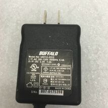 TL4390 BUFFALO バッファロー ACアダプター US112-3312 DC3.3V 1.2A 通電確認済_画像1