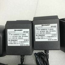 TL3616 SHARP　コードレスホン　 ACアダプター　EP-KS7　8個まとめ　通電確認済_画像3