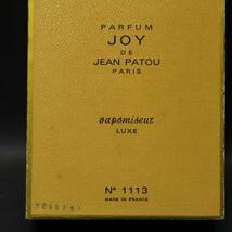 PARFUM JOY DE JEAN PATOU PARIS　No.1113 0328P6r_画像4